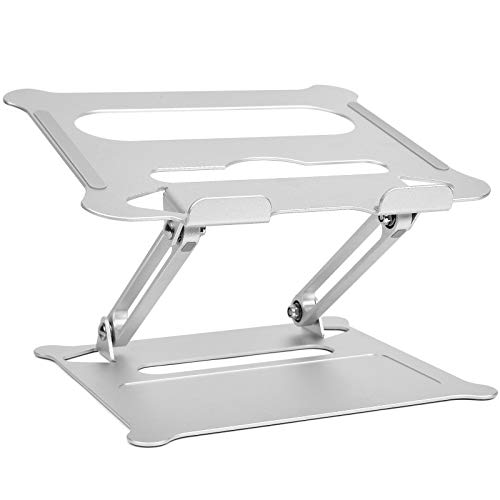 Lvyinyin Laptop Notebook Stand Holder, Adjustable Riser, Aluminum, Compatible with MacBook Air Pro, Dell, HP, Lenovo, Surface, Chromebook and Gaming Laptops Up to 15.6