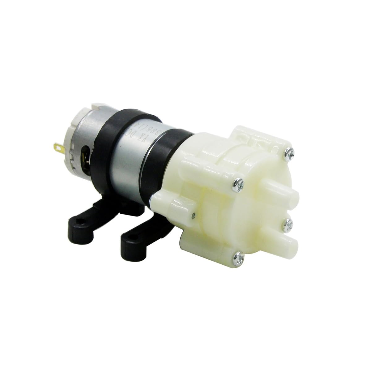 Wvzong Mini DC Water Pump, 6V to 12V Diaphragm Pump, 1.5-1.8L/Min Flow for Aquarium, Model Experiments, Car Washing, Inflatable Pool, Gardening & Water Transfer