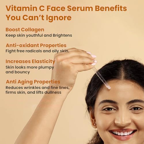 Image of Pureus Herbals Niauppama Vitamin C Face Serum for Glowing Skin with Niacinamide & Alpha Arbutin for reduce Pigmentation, Dark Spot, Acne Prone & Sensitive Skin | Skin Brightening Serum to clear Dull Skin | Women & Men (30 ml)