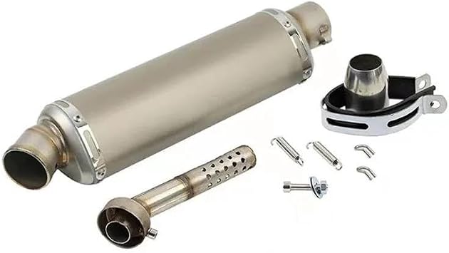 Exhaust End Silencers 38-51MM Universal Motorcycle Exhaust Muffler Pipe Escape For Yoshimura For Kawasaki440MM