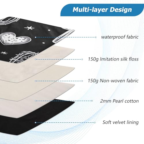Funda impermeable para laptop 13-14 pulgadas negra miniatura 4