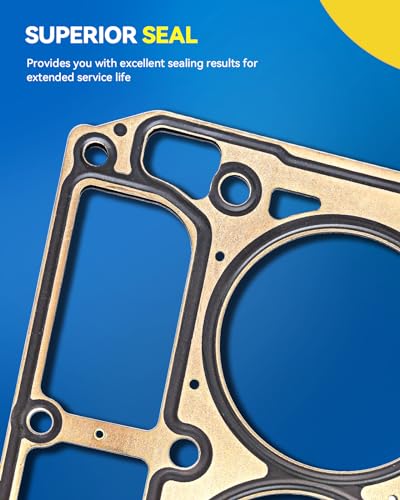 Image of PHILTOP 26455PT Head Gasket Fit for 2009-2013 TI-GUAN, 2011-2015 Q5, 2009-2015 A4, 2009-2015 CC, 2009-2015 A4 Quattro, 2008-2014 GTI, 2008-2015 E-OS, Cylinder Head Gasket Kits with Bolts