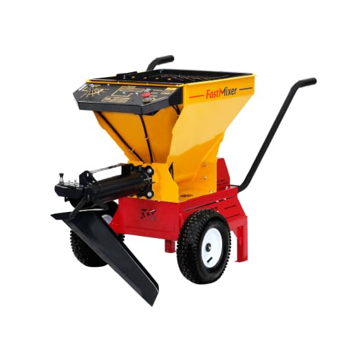FastMixer Professional Continuous Mixer 3900 lbs/hr Capacity Electric 110V for Concrete Mortar and Stucco