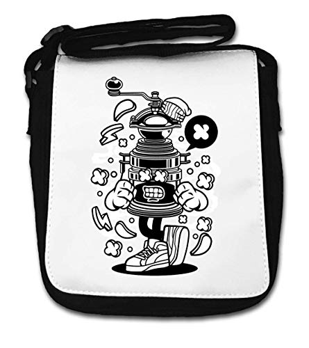 Coffee Grinder Retro Mechanical Coffee Maker Small Shoulder Bag
