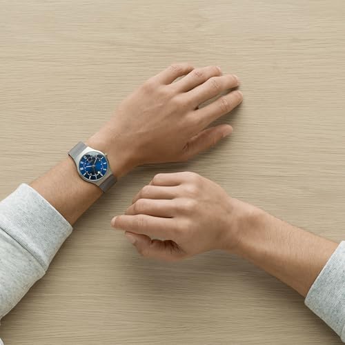 Image of Skagen Men's Sundby Quartz Analog Stainless Steel and Mesh Watch