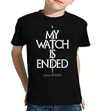 Camiseta Juego de Tronos The Fan Tee Camiseta de NIÑOS Juego de Tronos Tyrion Snow Dragon Daenerys Stark 041 3-4 años