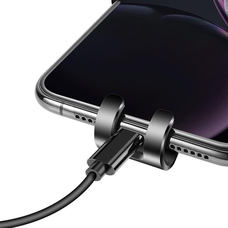 Miniatura 6 de BoxWave Car Mount Compatible with Huawei Watch Buds - X-Switch Car Mount, Air Vent Mounted Car Mount Simple Minimal - Jet Black