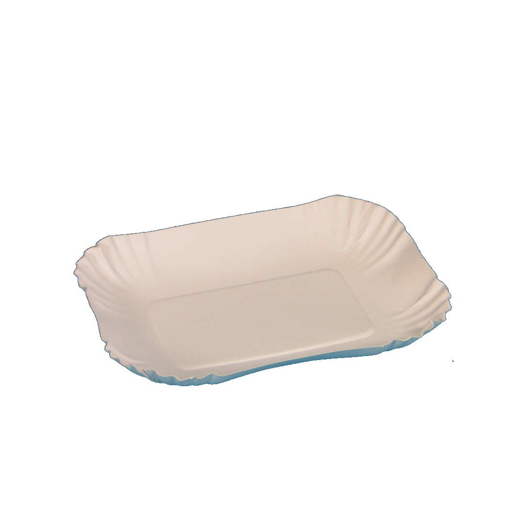 Pro DP 800 Bio Pappschalen Currywurst Pommes Imbiss Schalen 15x23x2cm BIO60 reine Frischfaser fettdicht - Inkl. VerpG in D