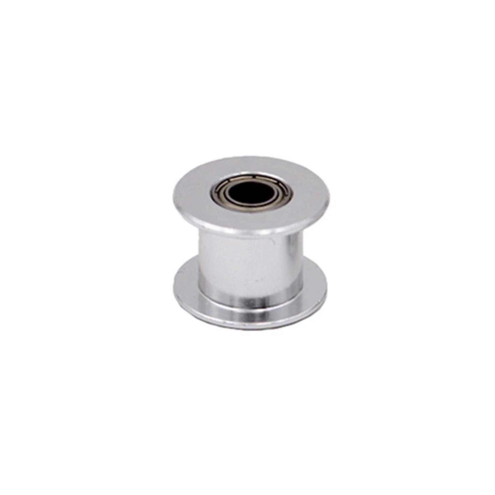 Lxuan-polea sincronizada Gt2 Polea de tiempo de la soldadora Polea de 16 dientes de 16 dientes con 3 mm o un orificio de 5 mm con rodamientos for piezas de impresora 3D Cinturón de tiempo 6 mm 10 mm,