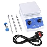 ➤ 【Qualitätsmaterial】 Das Gehäuse und die obere Abdeckung des Rührers bestehen aus hochwertigem Metallmaterial für eine lange Lebensdauer.