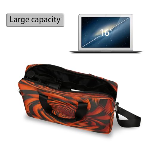 Maletín para laptop 15.6-16 pulgadas con patrón 3D resistente al agua miniatura 5