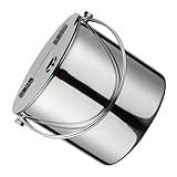 Edelstahl-eiskübel – glattes aussehen macht die reinigung mühelos, einfach mit einem feuchten tuch oder schwamm abwischen, eiskübel für bars