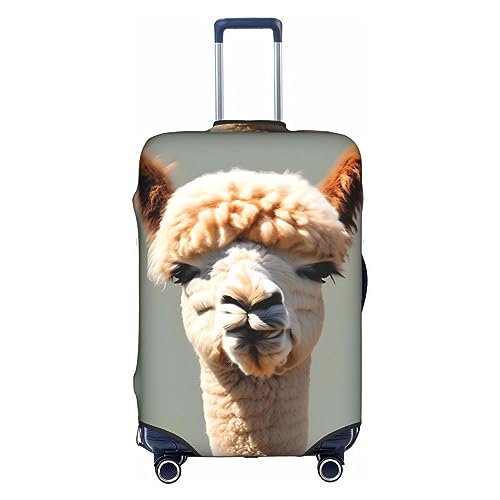 Alpaca Avatar Journey Escort protezione squisita copertura altamente elastica perfetta per valigie da 45-81 cm rendendo il viaggio più confortevole bianco X-Large