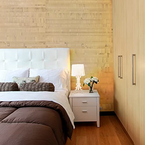 Ansehan Wallcovering Ha1002 Stariver Designer Project Handcrafted Texture Wallcovering Decorative Surface Material For Renovation And Diy, Wall Door Cabinet, 36" W X4 Yard L, Saturn Sandcastle/Beige #TOP4