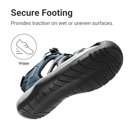 Image of DREAM PAIRS Men's Hiking Sport Water Sandals