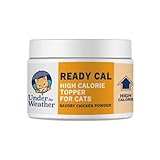 Under the Weather Ready Cal Powder for Cats | High-Calorie, Weight Gainer, Appetite Stimulant, Energy Booster Pet Supplement | 8 Ounces