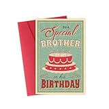 xiangqiankan Happy Birthday Card for Brother, Birthday Card from Brothers Elder brother and Younger brother. Birthdays Gift