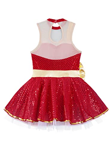 Disfraz De Navidad Para Niñas Con Lentejuelas Y Tutú miniatura 4