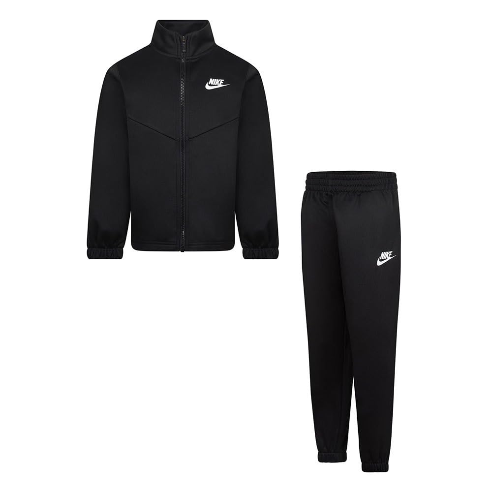 Nike Kids Lifestyle Essnetials Track Suit, Black, 5/6 Years