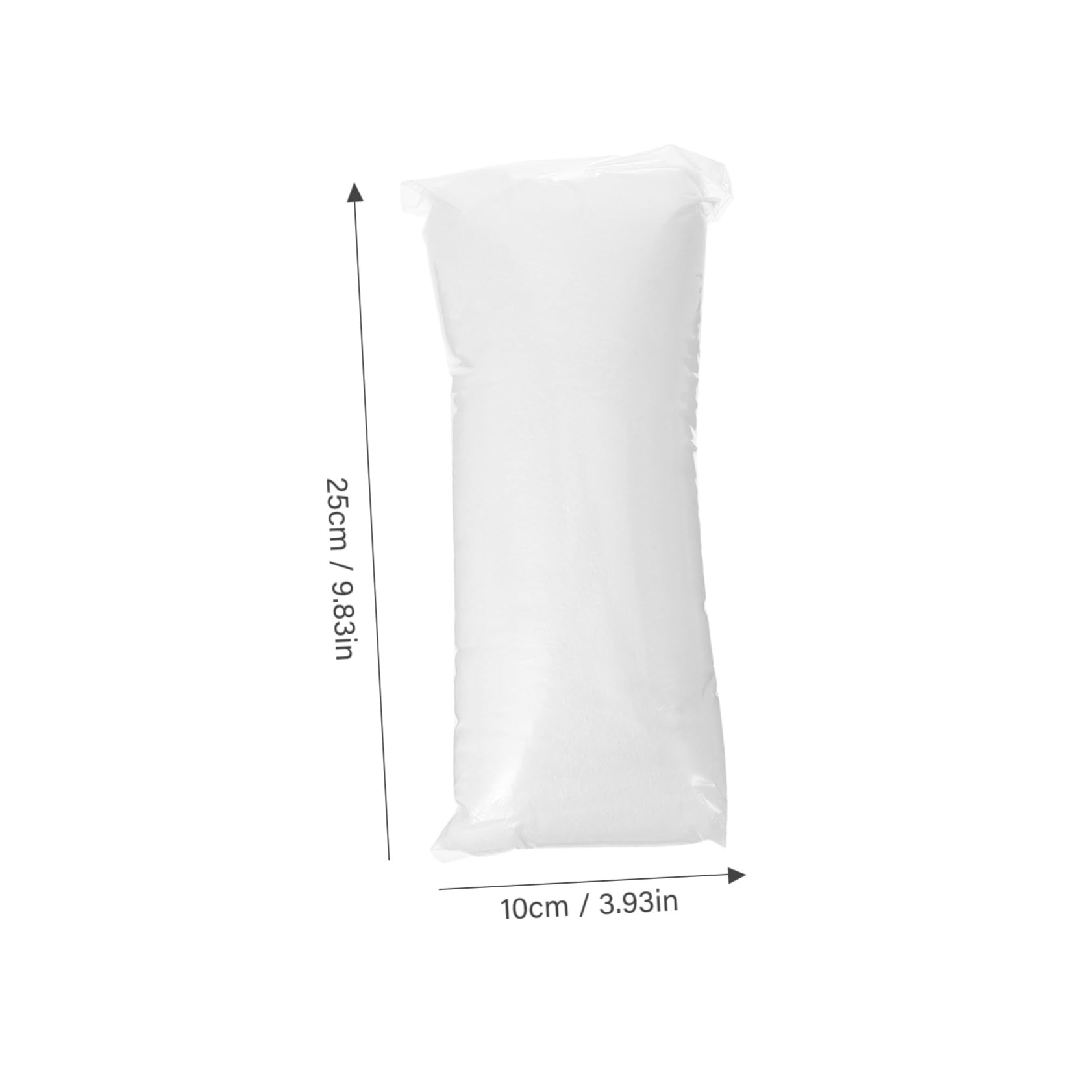 BCOATH 2bags Fluffy Cotton Fake Snow Decorations of Artificial Snow for Christmas Tree Village Displays Party Quality