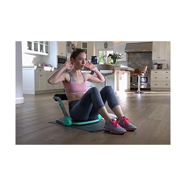 Core-Max-Smart-Abs-and-Total-Body-Workout-Cardio-Home-Gym Core Max 2.0 Smart Abs and Total Body Workout Cardio Home Gym , Teal/Grey