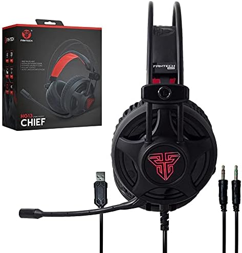 FANTECH HG13 CHIEF Gaming Headset With 2 Jacks for computer & USB for LED LIGHT