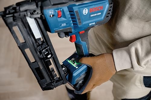Cloueuse de finition sans fil Bosch GNH18V-16MAN pour poser vos moulures et plinthes dans les coins