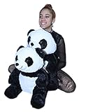 ML Oso de Peluche Panda Grande de 45cm felpas Suaves ( tamaño Grande)