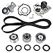 Autoround Timing Belt Kit with Water Pump Fit for [2.5L SOHC EJ253 Engine] Subaru Outback 06-12, Forester 06-10, Impreza 06-11, Legacy 10-12, Replaces # TKF-006, TCK304, TCKWP304A