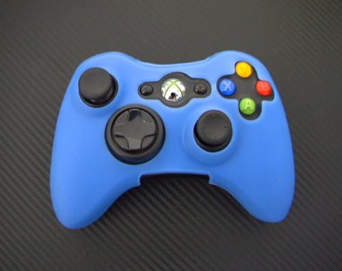One Piece 1x for Xbox 360 Remote Controller Silicon Protective Skin Case Cover (Blue)