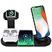 Produktbild Bestrans Wireless Charger 6 in 1, Ladestation für Apple Watch, Airpods Pro/2/1 und Smartphone, Fast Handy-Induktionsladegeräte für iPhone 11/11 Pro/XR/XS/X/8 Plus/8 Samsung Galaxy Huawei