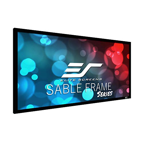 Elite Screens SableFrame schermo per proiettore Nero, Bianco 2,44 m (96') 2.35:1