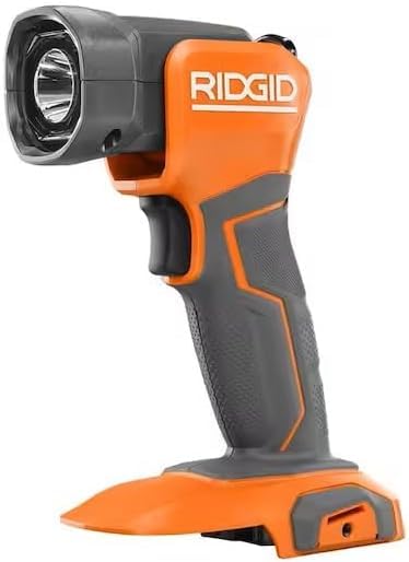 RIDGID 18V Cordless LED Work Light Flashlight (Tool Only)