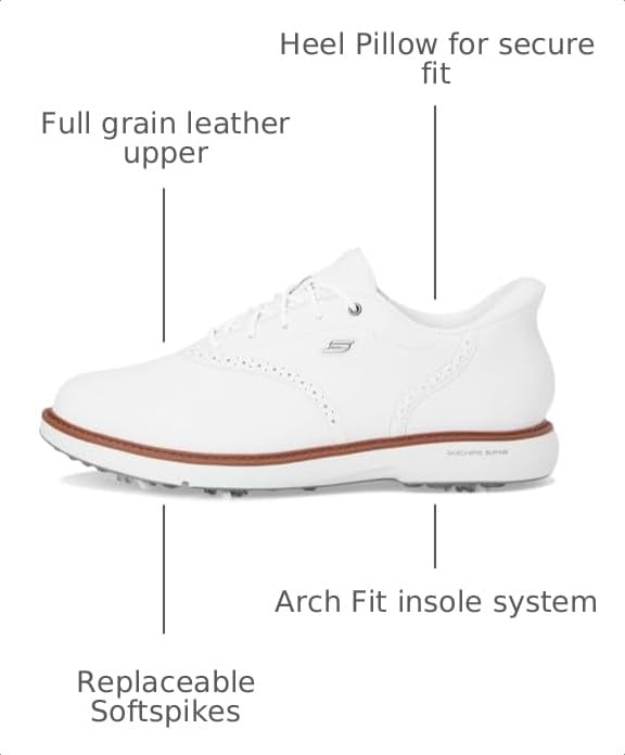 Image of Skechers Men's Prestige Slip-in Arch Fit Golf Shoe