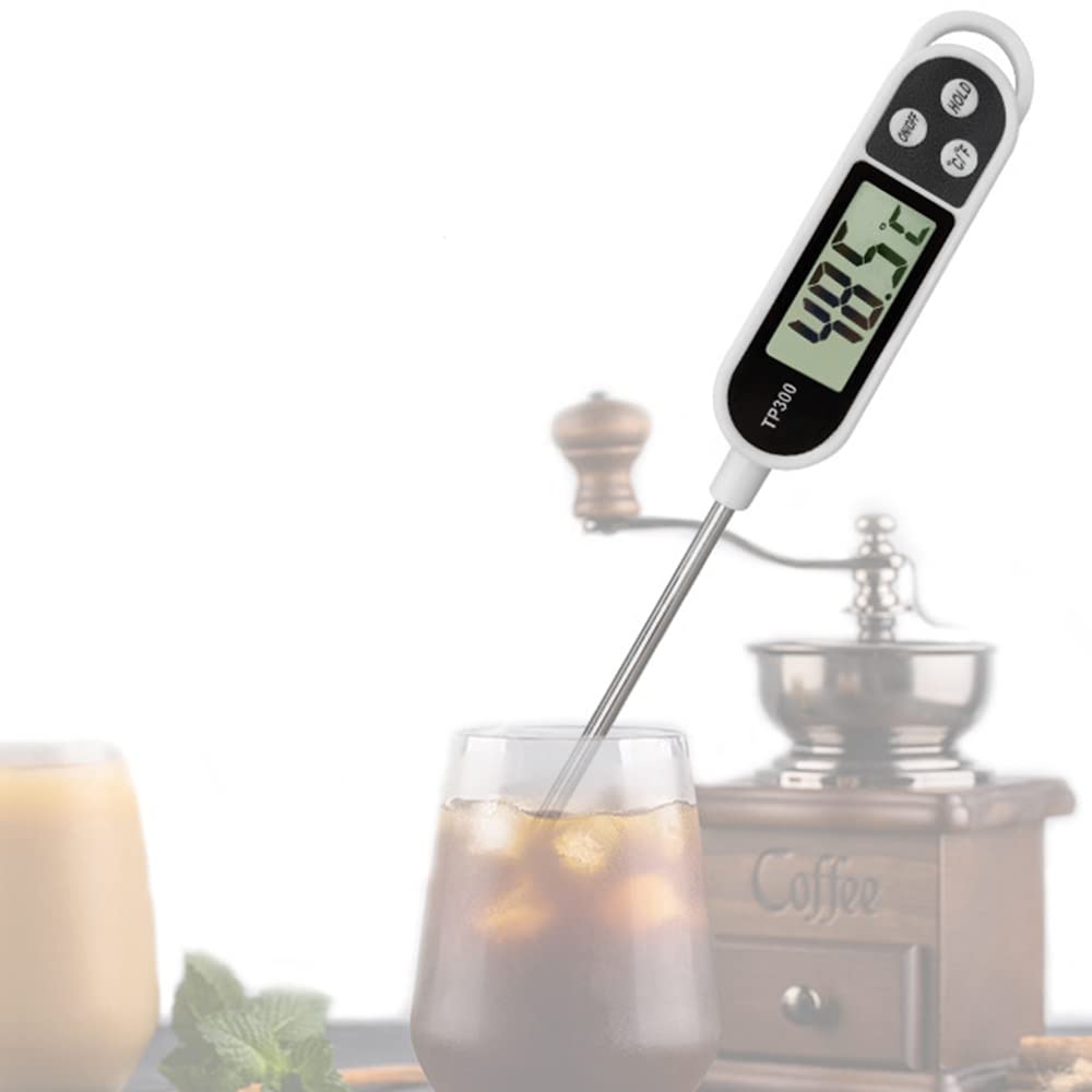 review Honohil Meat Thermometer Digital for Grill and Cooking, Kitchen Food Candy Ovne BBQ Grill Thermometer for Smoker with Stainless Steel Probe Instant Read