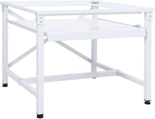 Miniatura 2 de CHARMMA Soporte para secadora, base de pedestal de lavadora individual con soporte extraíble para secadora, refrigeradores, muebles, base, mini