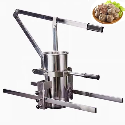 Máquina manual de albóndigas - Máquina formadora comercial de acero inoxidable para pescado, carne de res, cerdo, camarones - Modelos de 15/20/25 mm
