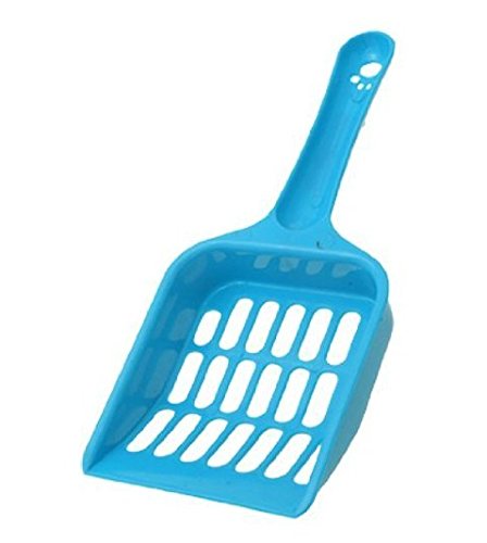 ZYCX123 - Vassoio per lettiera per gatti, in plastica, colore: Blu