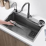 Améliorez votre cuisine avec notre évier polyvalent, conçu pour une installation encastrée et encastrée. Parfait pour les bars humides, les cuisines, les buanderies et les buanderies. Conçu pour améliorer la fonctionnalité et le style, cet évier s'adapte parfaitement à différents types de plans de travail, ce qui en fait un choix idéal pour les espaces extérieurs et plus encore.