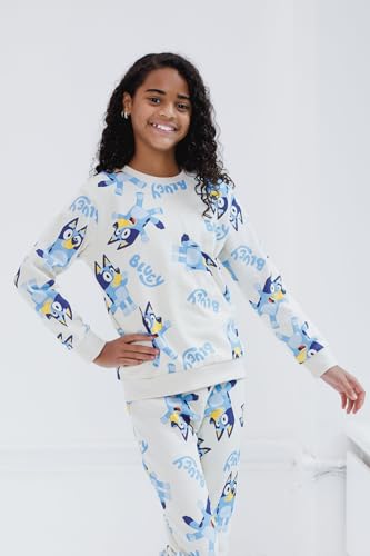 Image of Bluey Fleece Sweatshirt and Jogger Set Toddler to Big Kid