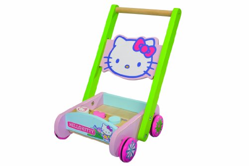 Eichhorn 100003140 - Hello Kitty Spiel- und Lauflernwagen – Bild 3
