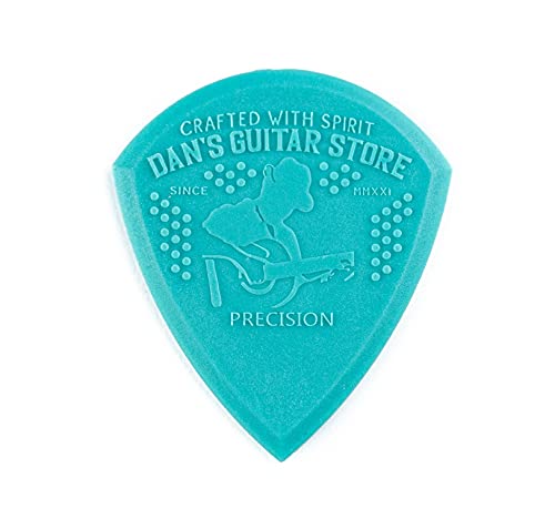 The Precision Pick - 10-Pack - Premium high grip extra precision high visibility plectrums from Dans Guitar Store