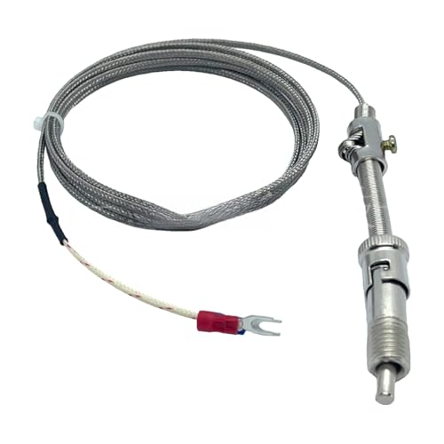 Sonde thermocouple type E 1m à ressort pour un contact thermique constant
