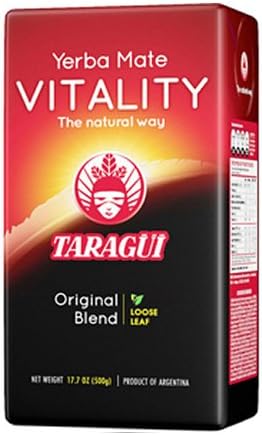 Taragui vitality mate original blend tea leaves 500g