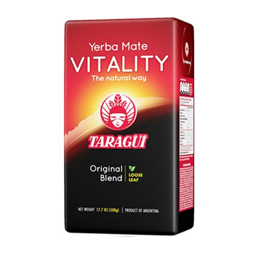 Yerba Mate Taragui Vitality Senza Gambi 500g