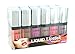 12 Matte Finish Pigment Lip Gloss set - Professional Grade (Liquid Lipstick)