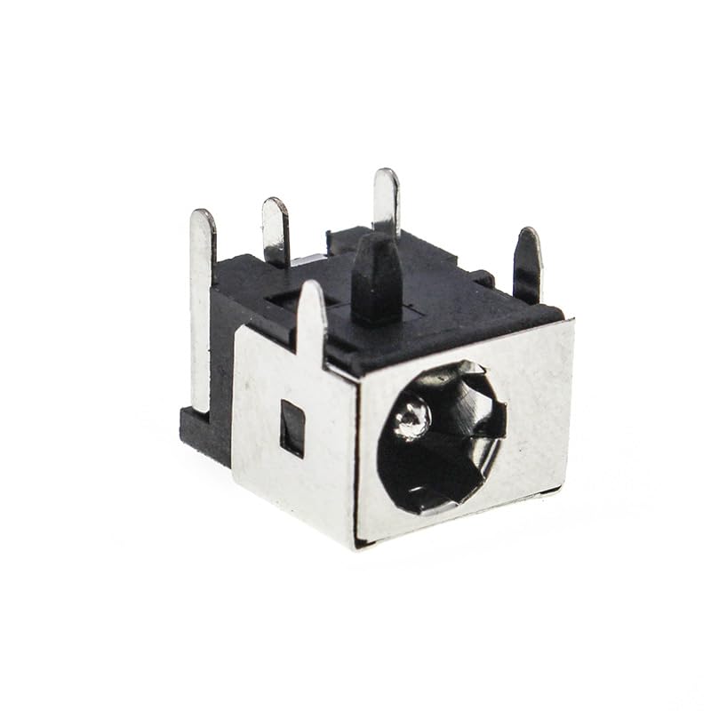 elpart 20/50 Piece DC-044A 5.5 * 2.1mm Power Socket Copper DC Temperature Socket 5-pin Connector Jack DIP - #elPart2328385 (Color: Army Green/Package: 50 Piece)
