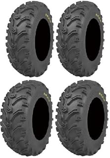 Full set of Kenda Bear Claw (6ply) 26x9-12 and 26x11-12 ATV Tires (4)