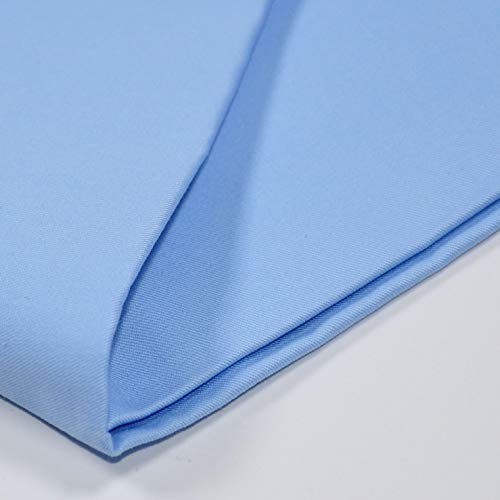 Premium Sky Blue 100% Cotton Twill Fabric - Versatile 4.5oz 60" Wide Material for Upholstery and Craft Projects by The Yard 5 Premium Sky Blue 100% Cotton Twill Fabric - Versatile 4.5oz 60" Wide Material for Upholstery and Craft Projects by The Yard - Image 4