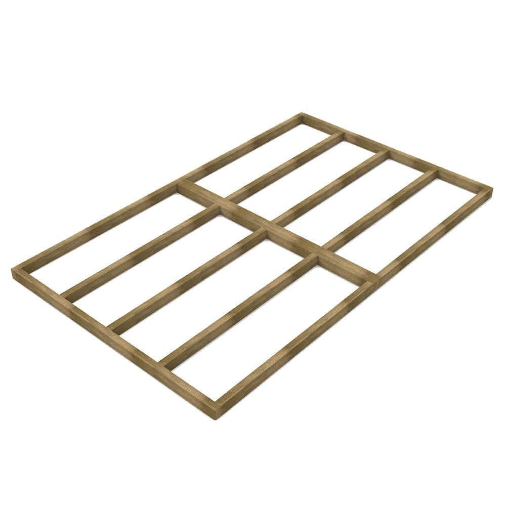 Forest Garden 4x3 Wooden Shed Base|Pressure Treated|15 Year Anti-Rot